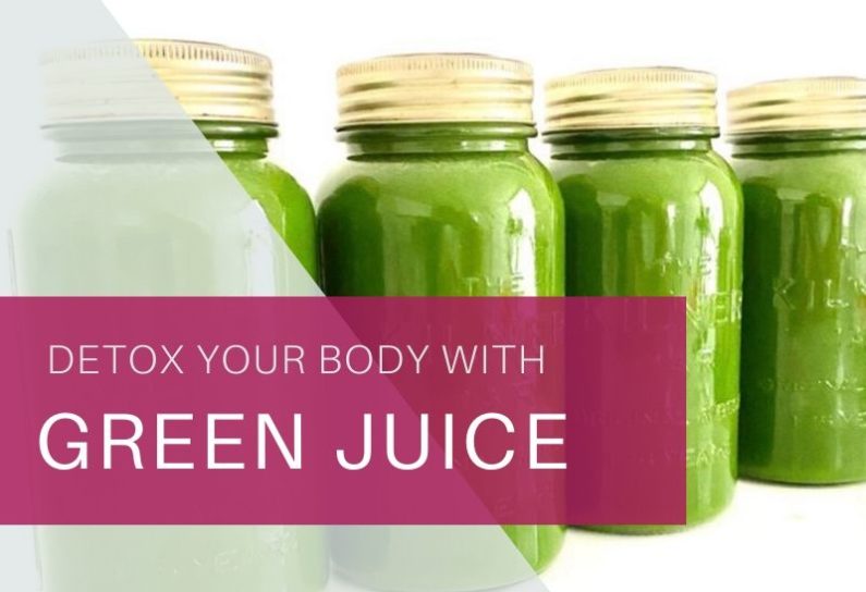 Green juice recipe - detox and cleanse